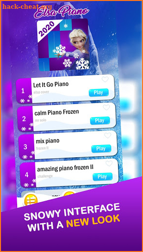 Piano Princess elssa 2 games screenshot