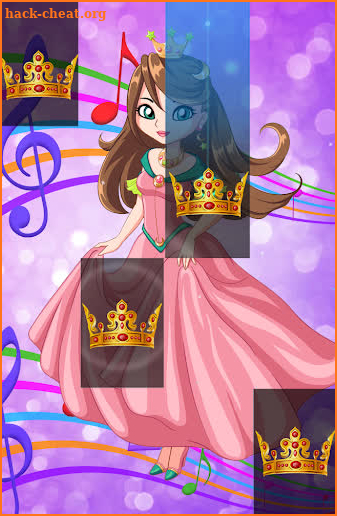 Piano Princess Tiles :  Princess Music Queen Game screenshot