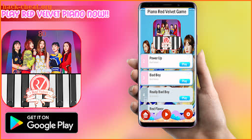 Piano Red Velvet Game : Really Bad Boy screenshot