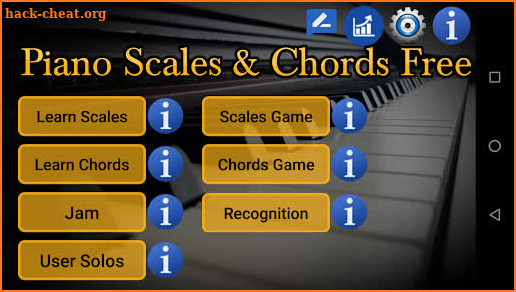 Piano Scales & Chords Free screenshot