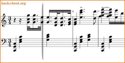 Piano Score screenshot