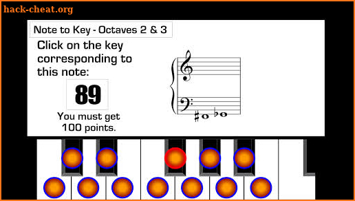 Piano Sheet Reading PRO screenshot