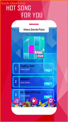 Piano Tap - Arian Grande Thank U, Next screenshot