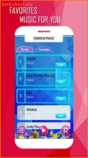 Piano Tap - Eminem 2019 screenshot