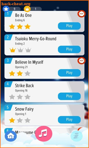 Piano Tap - Fairy Tail screenshot