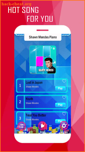 Piano Tap - Shawn Mendes screenshot