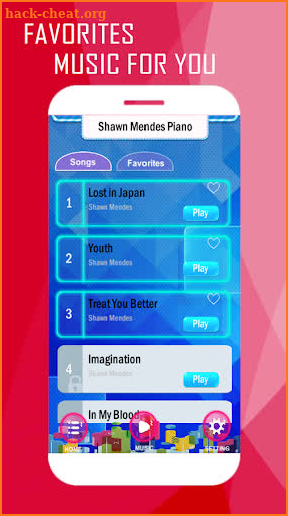 Piano Tap - Shawn Mendes screenshot