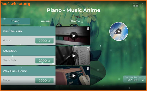 Piano Tile - The Music Anime screenshot