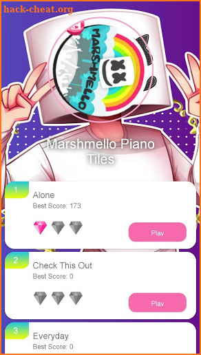 Piano Tiles 2™: Marshmello Music Dance screenshot