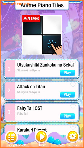 Piano Tiles Anime Songs screenshot