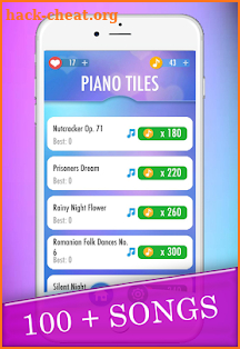 Piano Tiles Game screenshot
