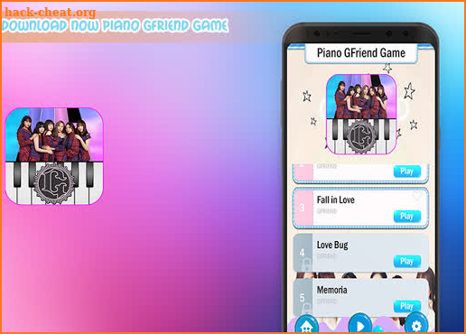 Piano Tiles GFRIEND Games screenshot