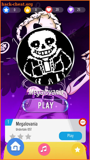 Piano Tiles : Megalovania Undertale🎹 screenshot