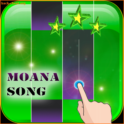 Piano tiles moana songs screenshot