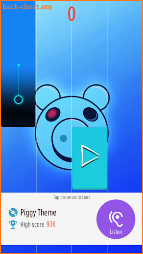 Piano Tiles: Piggy Escape Mod 🎹 screenshot