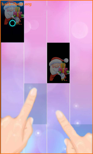Piano Tiles santa magic tab christmas 2018 screenshot