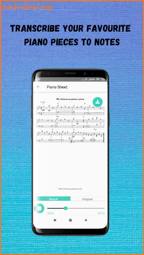 Piano2Notes - Convert Piano Music to Notes screenshot
