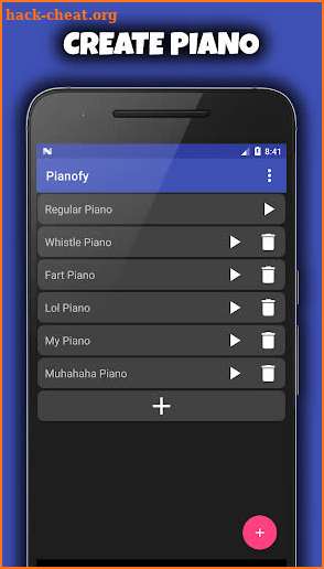 Pianofy - Create Your Piano Sound screenshot