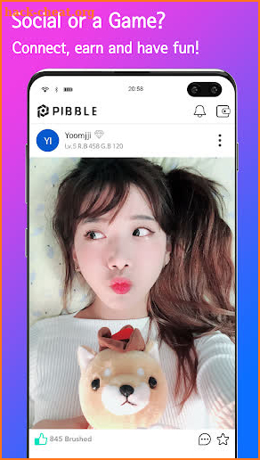 Pibble  -  Next Entertainment Social App screenshot