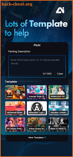 Pic-AI Avatar Art Generator screenshot