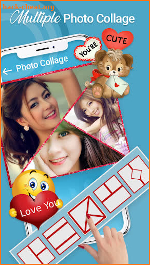 Pic Mania - Image Collage Pic & Multi Photo Frames screenshot