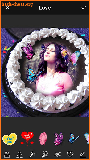 Pic on Birthday Cake with Name and Photo Maker screenshot