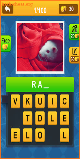 Pic2Words : Guess the missing Word screenshot