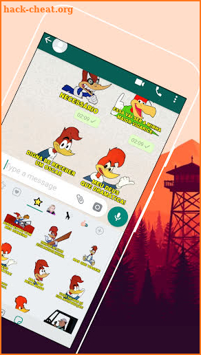 Pica-Pau Stickers Memes for WhatsApp screenshot