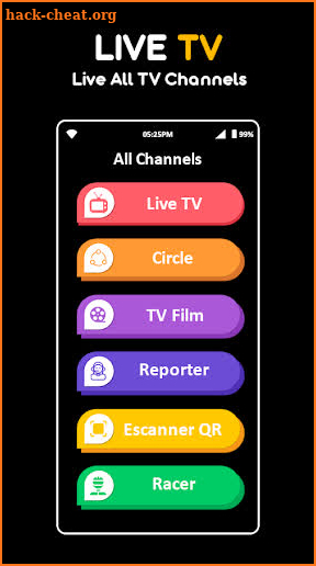 Picasso : Live Tv show, Movies and Cricket Guide screenshot