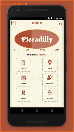 Piccadilly Rewards screenshot