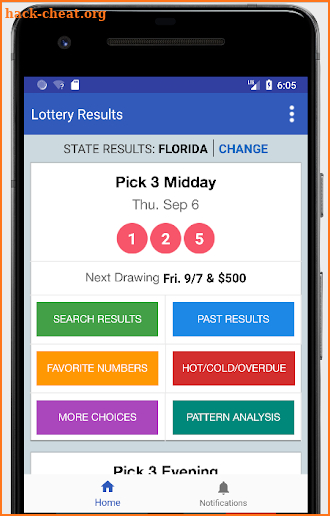 Pick 3 & Cash 3 -  Lottery Results & Predictor screenshot