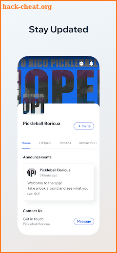 Pickleball Boricua screenshot