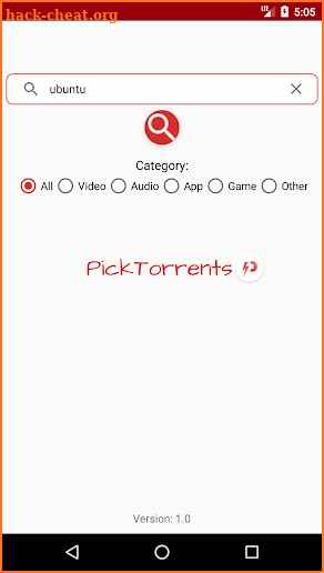PickTorrents - Torrent Search Engine screenshot