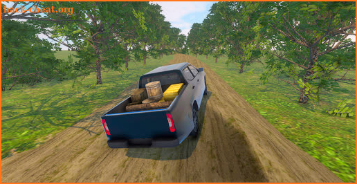 Pickup Car Driver Cargo Transport: Real Drive Game screenshot