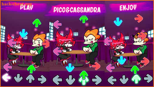Pico&Cassandra The Date: Friday Night Funkin Mod screenshot