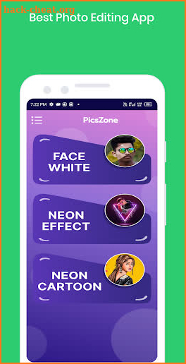 PicsZone Photo Editor & Effect screenshot