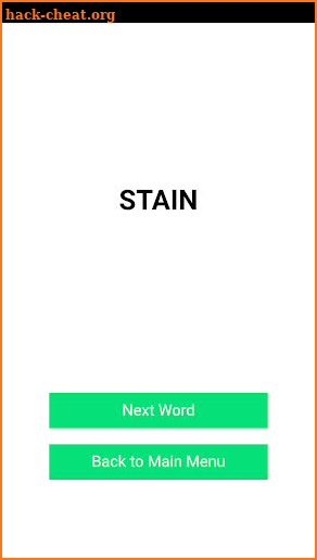 Pictionary Word Generator screenshot