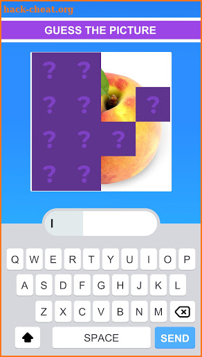 Picture guessing screenshot
