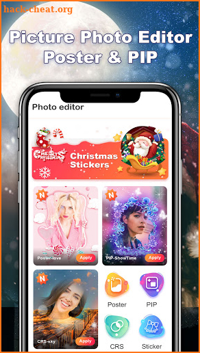 Picture Photo Editor- Poster & PIP screenshot