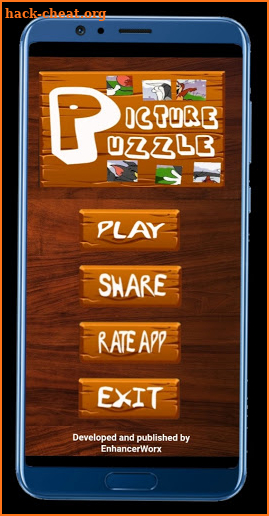 Picture Puzzle - Online & Offline Square Puzzle screenshot