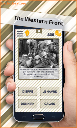 Picture Quiz: WWII screenshot
