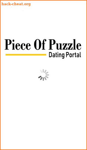 Piece Of Puzzle Dating Portal screenshot