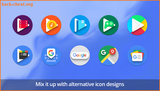 PieCons - Ultimate Android 9.0 Pie-inspired Icons screenshot