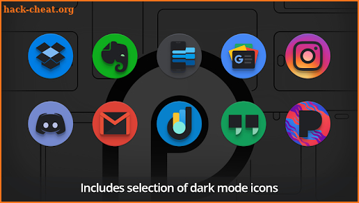 PieCons - Ultimate Android 9.0 Pie-inspired Icons screenshot