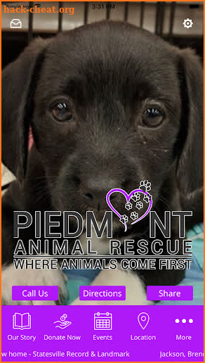 Piedmont Animal Rescue screenshot
