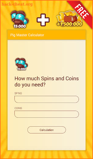 Pig Master : Free Spins and Coins Calc FREE screenshot