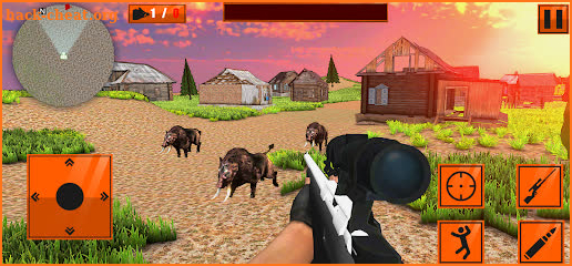 Pig Shooting Gun Shooter Games screenshot