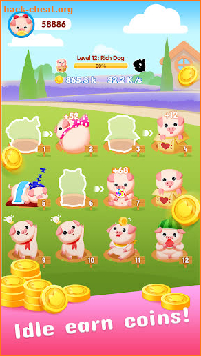 Piggy Bank - Idle Earn Coins! screenshot