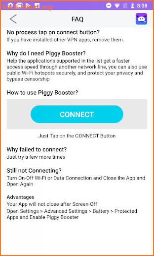 Piggy Booster-Overseas High-Speed VPN screenshot