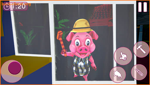 Piggy Family 3D: Scary Neighbor Obby House Escape screenshot